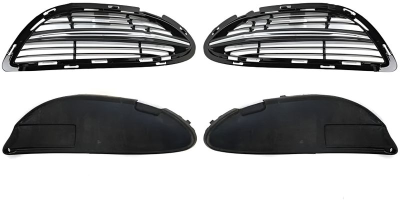 Front fog lamp covers compatible with W222 set L&amp;R