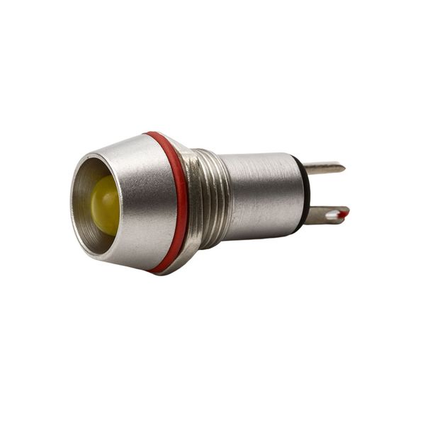 LED Lamp 16mm Yellow 12VDC