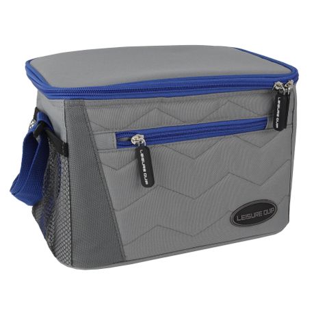 Leisure Quip 8 Can Quilted Cooler Bag Blue Daily Sale Shop