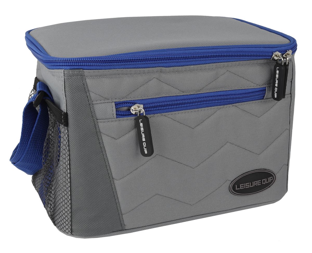 Leisure-Quip 8 Can Quilted Cooler Bag - Blue | Shop Today. Get it ...