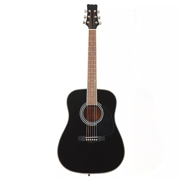 Acoustic Guitar Steel String Black