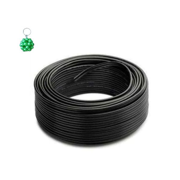 100m RG59 + 2C Video Coaxial Coil Cable For CCTV Camera And A Keyholder