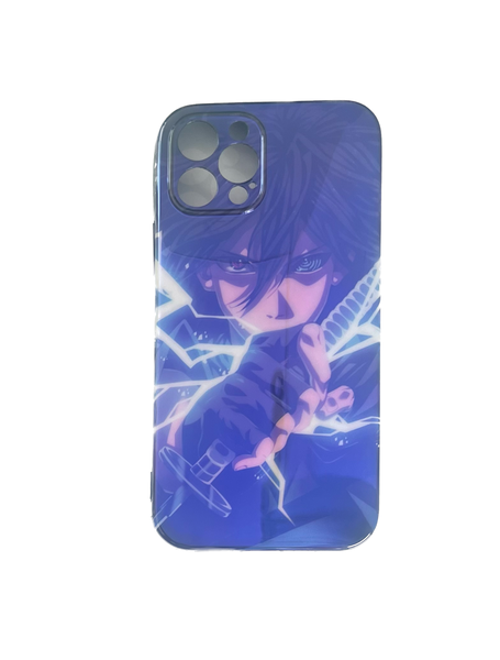 Naruto Anime Silicone Cover - Sasuke - iPhone Series