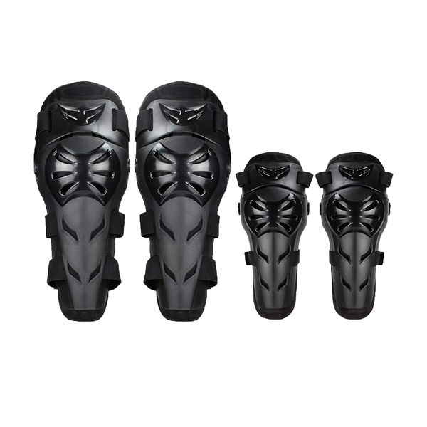 Knee Pads Elbow Pads Protective Elbow Guard Knee Motorcycle Gear Set-4Pce