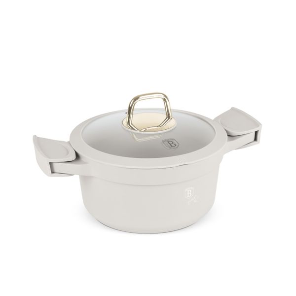 Berlinger Haus 24cm Titan Pro Non-Stick Coating Oven Safe Casserole-Sahara