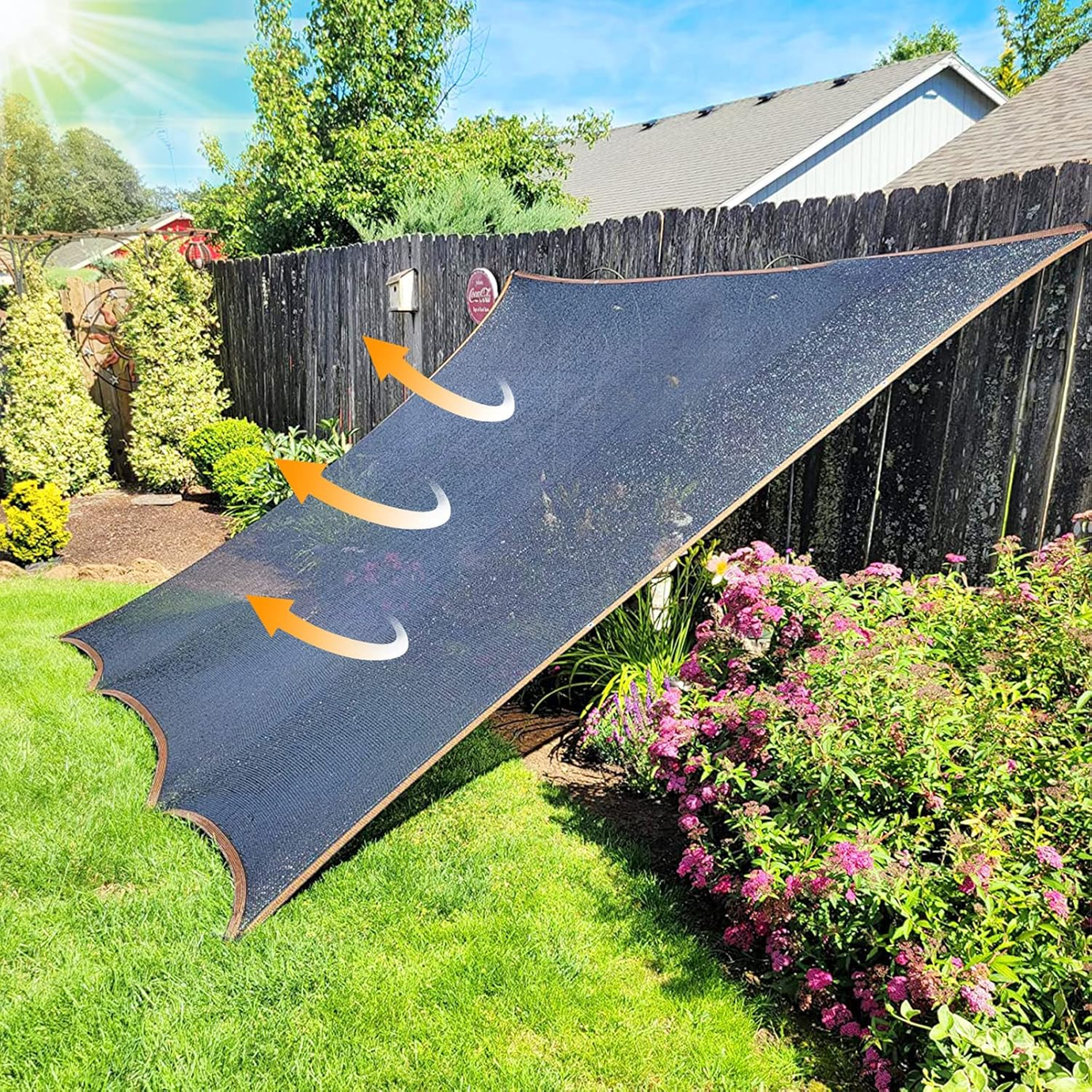 SHADE SAIL❤️未使用 Shade Sail, Garden Shade Net, Outdoor Awning - 2 x 4m | Shop Today