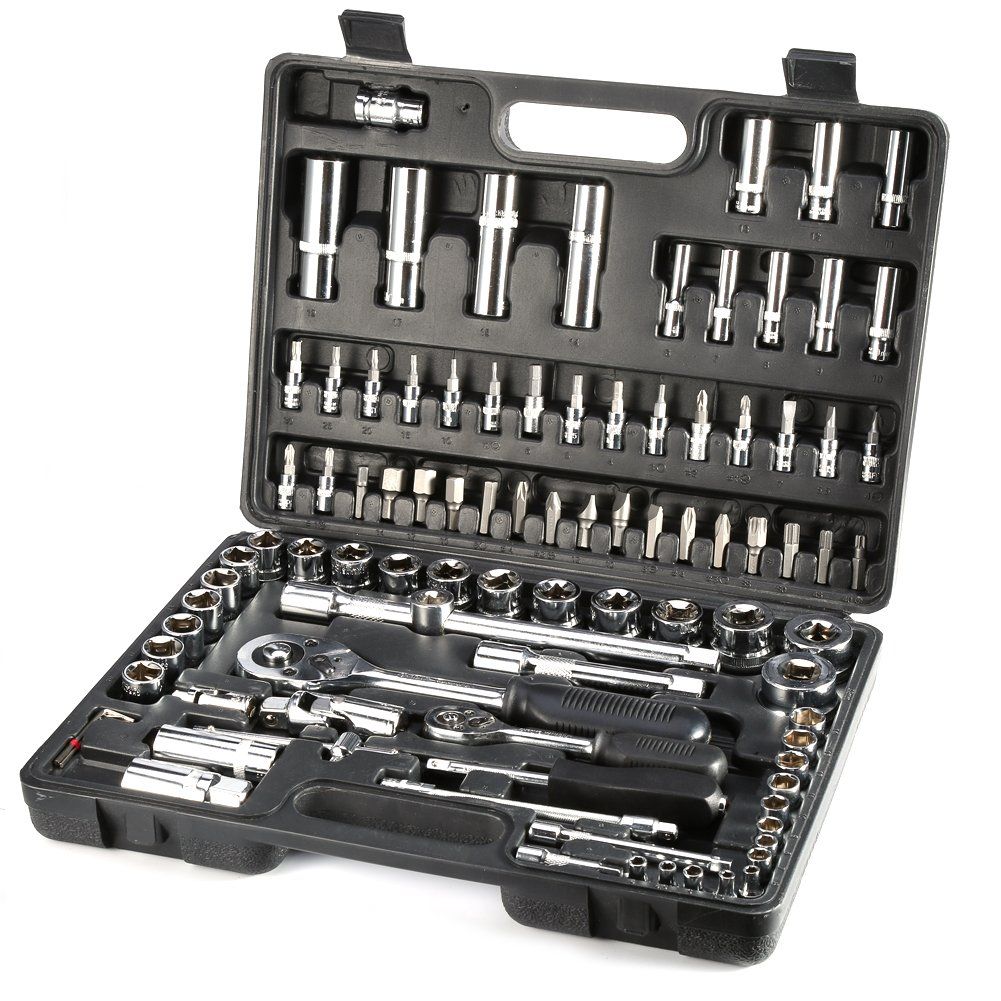 94-Piece Socket Tool Set Hardware Repair Tools Auto Maintenance Tools