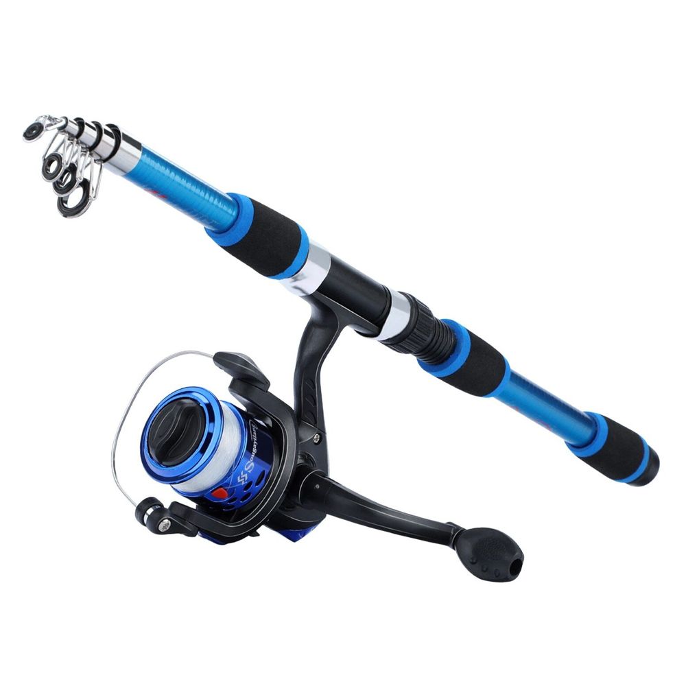 Camping Portable Carbon Fibre Telescopic 1.8m Fishing Rod with Reel (1.8m), Shop Today. Get it Tomorrow!