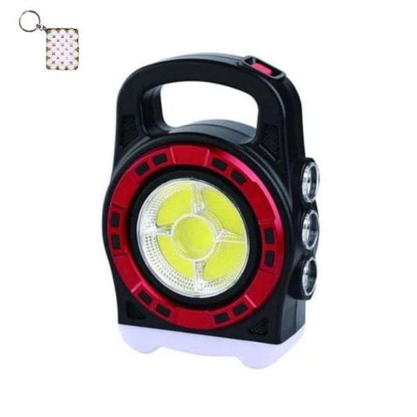 AB-TY33 Rechargeable Solar Powered COB Work Light 20W And A Keyholder