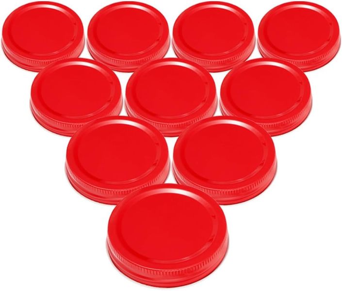 Leak-proof Regular Mouth Metal Mason Jar Lids Kitchen Food Storage