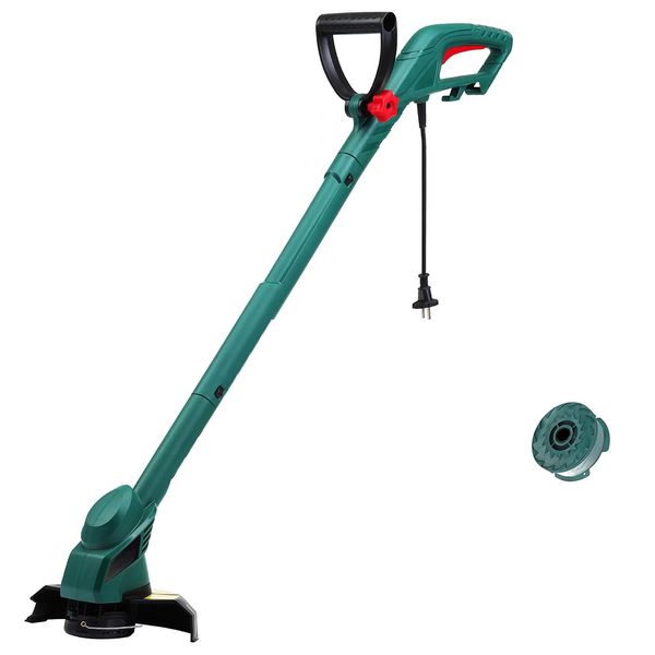 Electric String Trimmer Grass Line Trimmer 350W 230mm Auto Feed 12500RPM