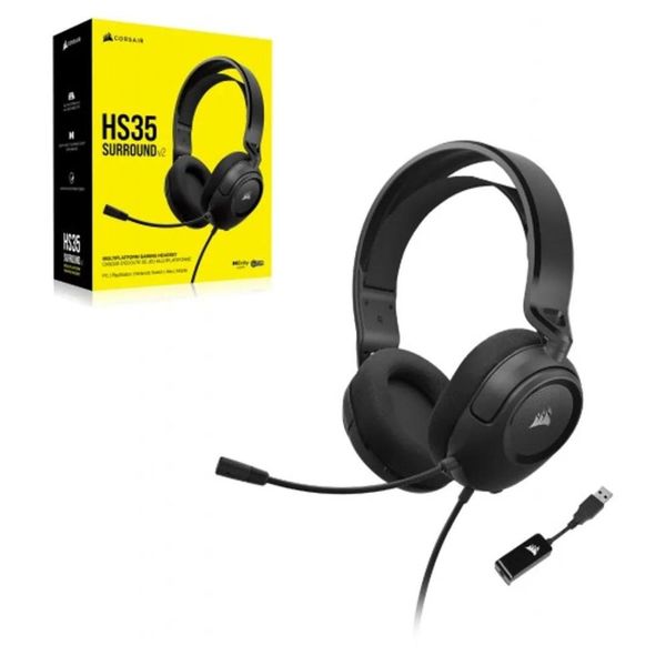 Corsair HS35 SURROUND v2 Multiplatform Gaming Headset