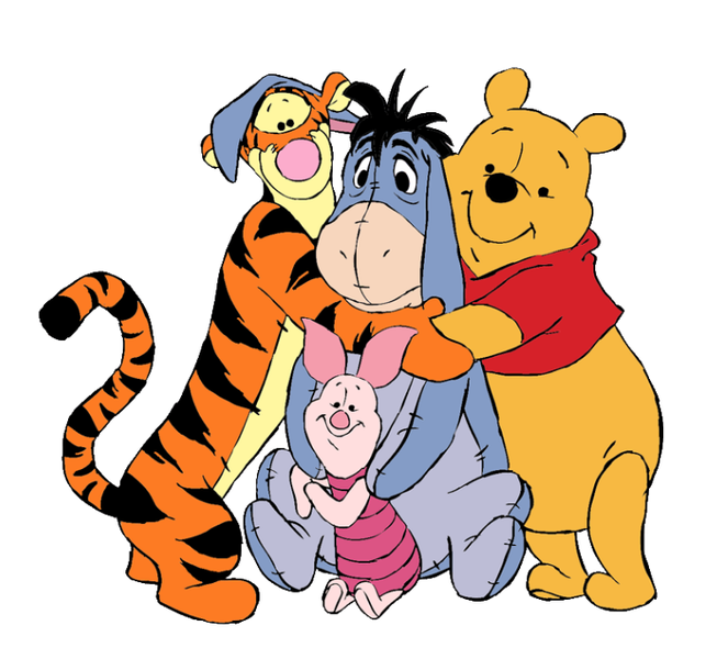Winnie the Pooh Wall Vinyl Sticker