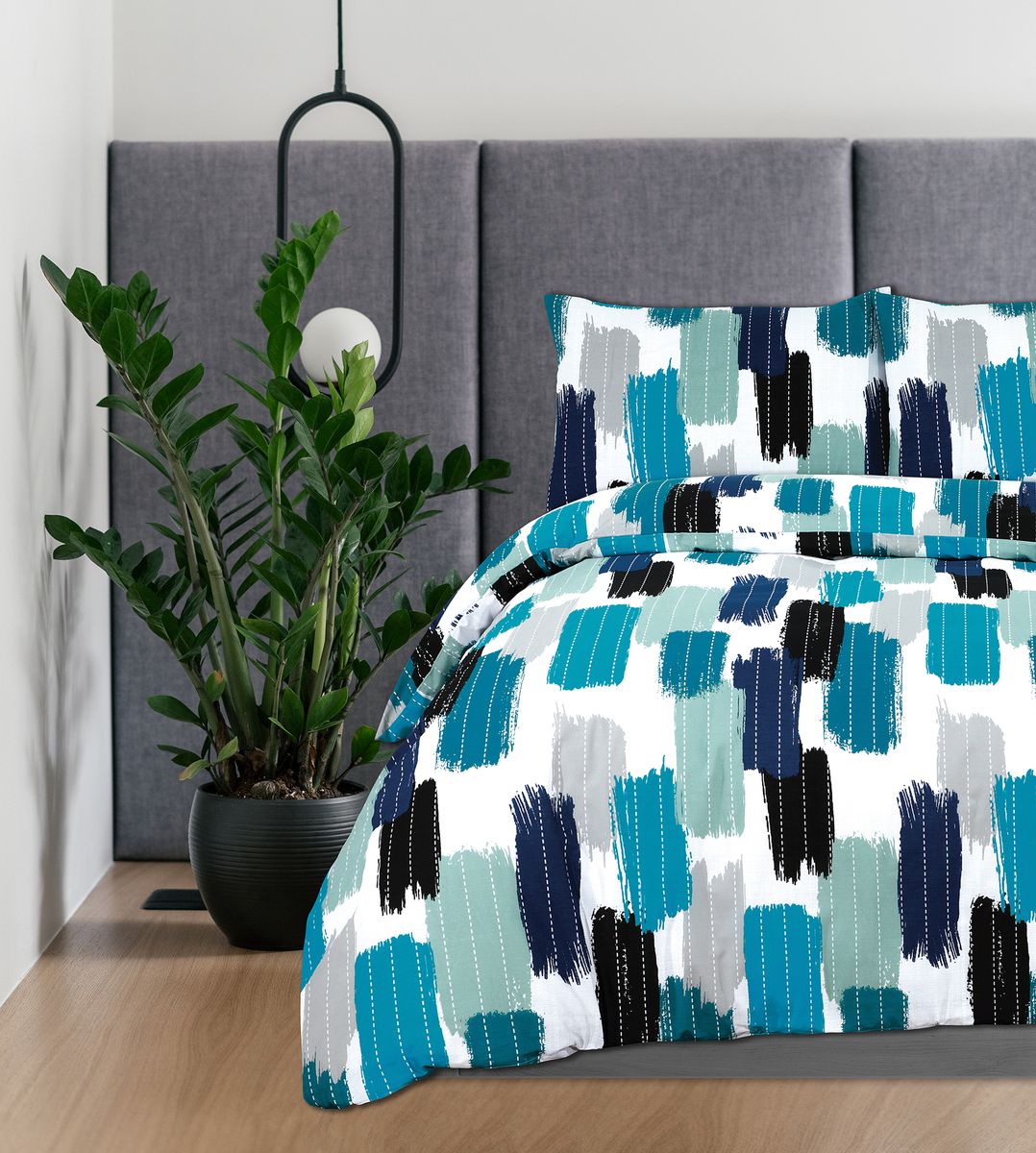 Schulman Home - Brush Strokes Duvet Cover Set