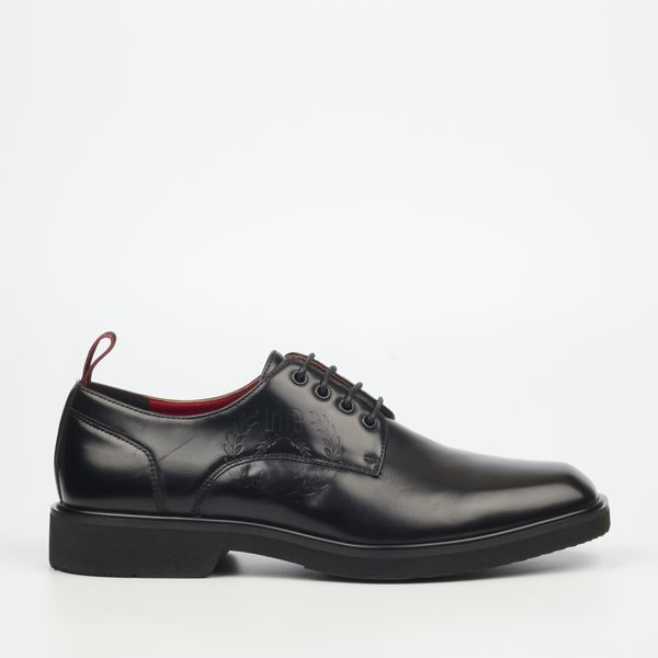 Mazerata Ilario 4 Black Men Faux Wax Shoes