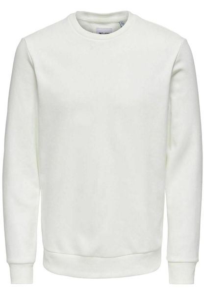 Plain Crew Neck Sweater Navy