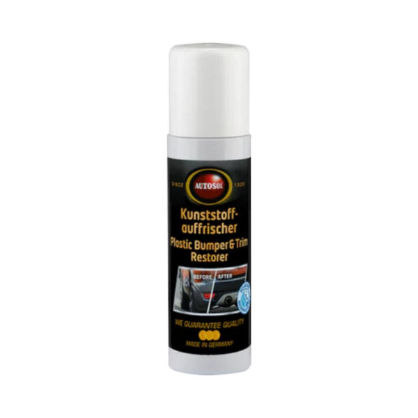 Autosol Plastic Bumper &amp; Trim Restorer 250ml - Revives Faded Plastics