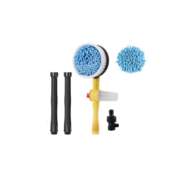 360 Rotating Car Wash Brush With Long Handle
