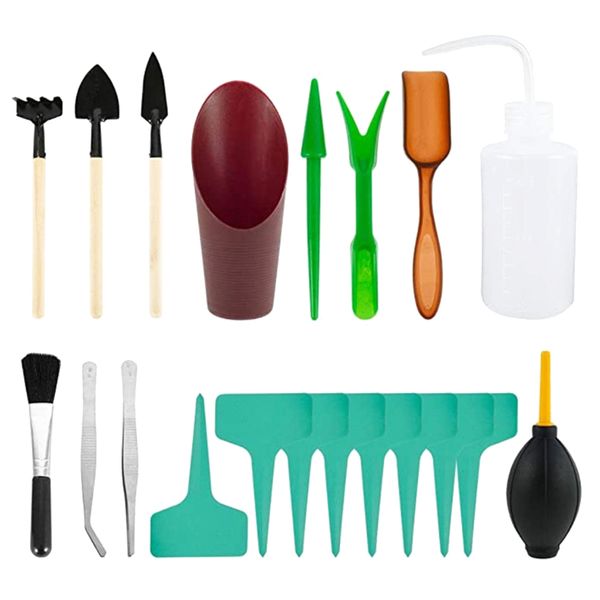 20 in 1 Mini Gardening Planting Tool Set For Bonsai Small Plants