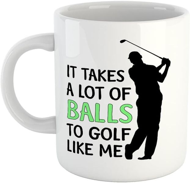 It takes balls- Father's day-Mother's day- Valentines-Charistmas Mug