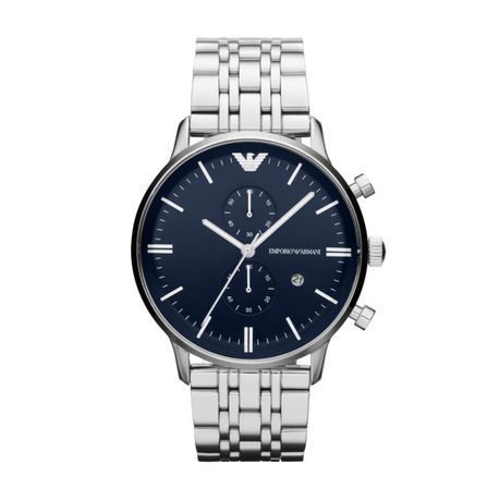 Emporio Armani Men's Two-Hand Stainless Steel Watch - AR1648 | Buy Online  in South Africa 