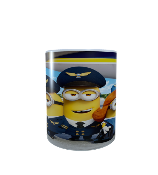 Minions Airport - Aesthetic - Coffee Mug