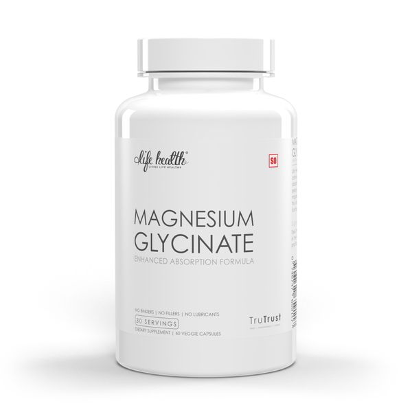 Life Health - Magnesium Glycinate Enhanced Absorption Formula