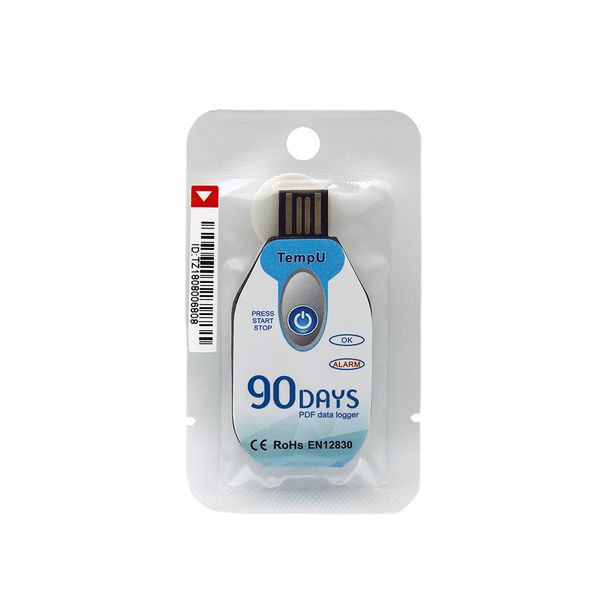 TZone TempU2 Temperature USB PDF Logger - 90 Days