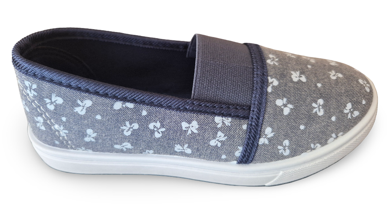 Girls slip on sneakers