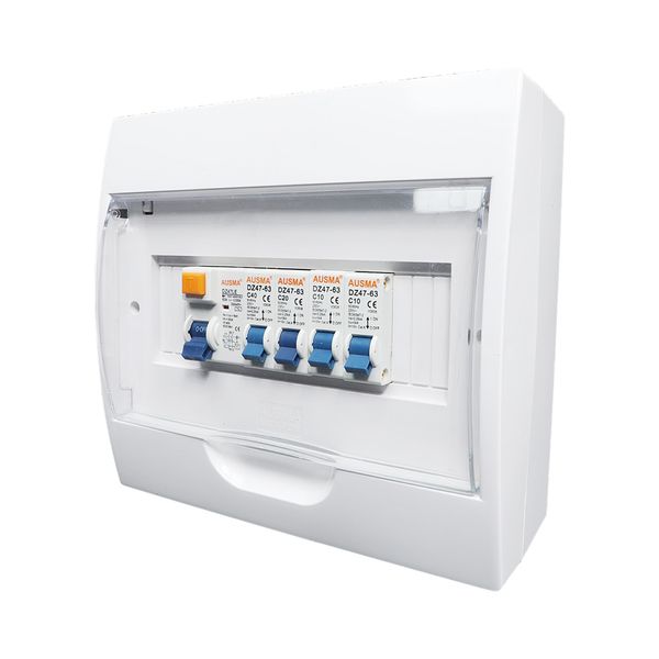 AUSMA Complete DB Board with Earth Leakage DZ47LE and 3 Breakers