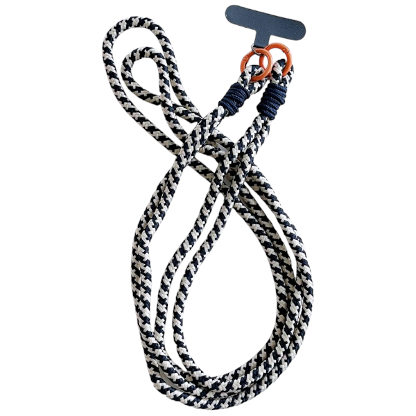 Universal Crossbody Phone Lanyard With Double Rope Design - Pink