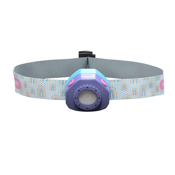 Ledlenser 4R Kids Rechargeable Headlamp - Purple