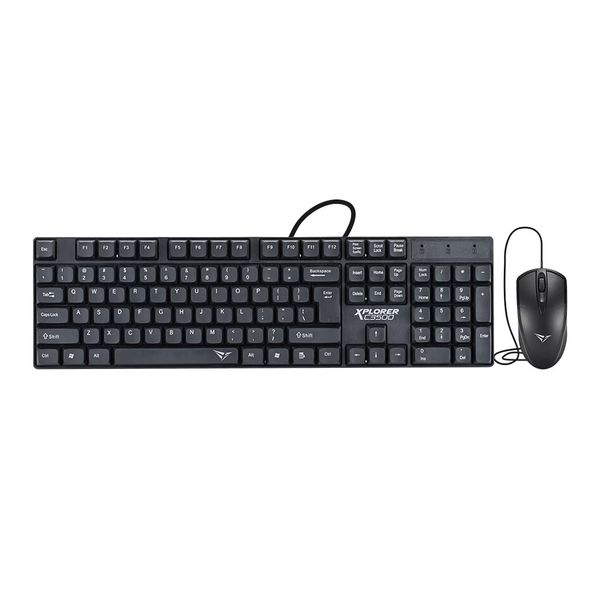 Alcatroz Xplorer C3500 Wired Keyboard and Mouse Combo