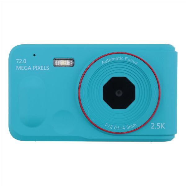 Digital Camera 16X Digtal Zoom Auto Focus 2 5K Hd 72Mp Silver