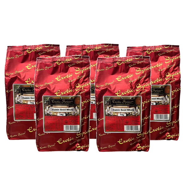 Exotic Spices Cumin Seed (Whole) 1kg - 5 pack