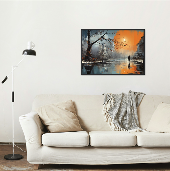 Water Lake Wall Art