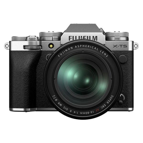 Fujifilm X-T5 Mirrorless Camera + 16-80mm Lens (Silver)