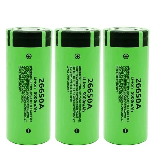 Li-ion 5000mAh Green Battery - 3 Pack