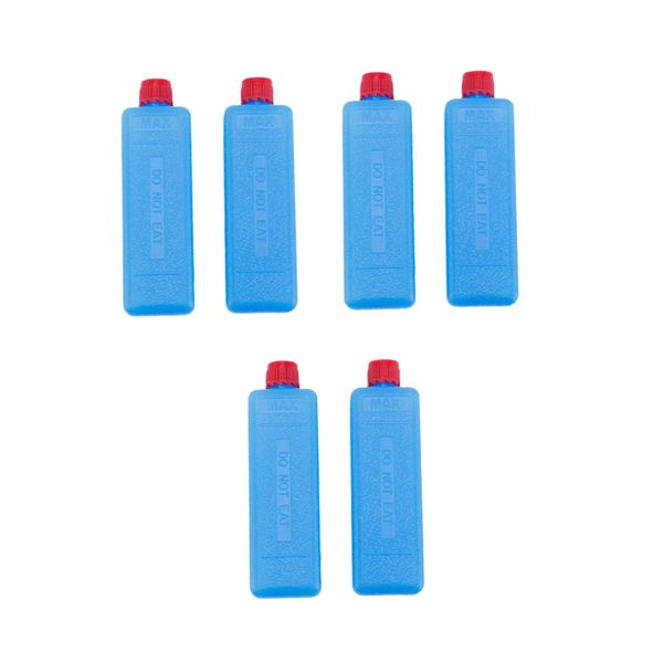 6 Pieces Cooling Ice Packs Leak Proof Ice Blocks for Outdoors Fishing