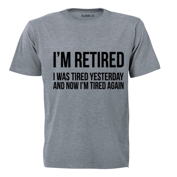 Mens T-Shirt - Grey image