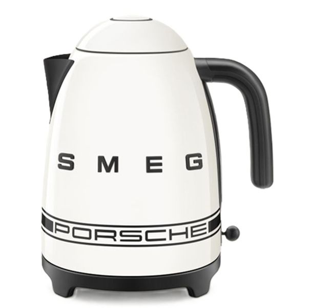 Smeg KLF03PCWEU Kettle-1.7lt - 50's Style- Carrara White -Porsche x SMEG