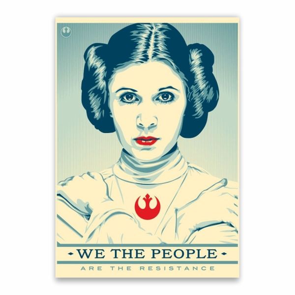 Prince Leia The Resistance Poster - A1