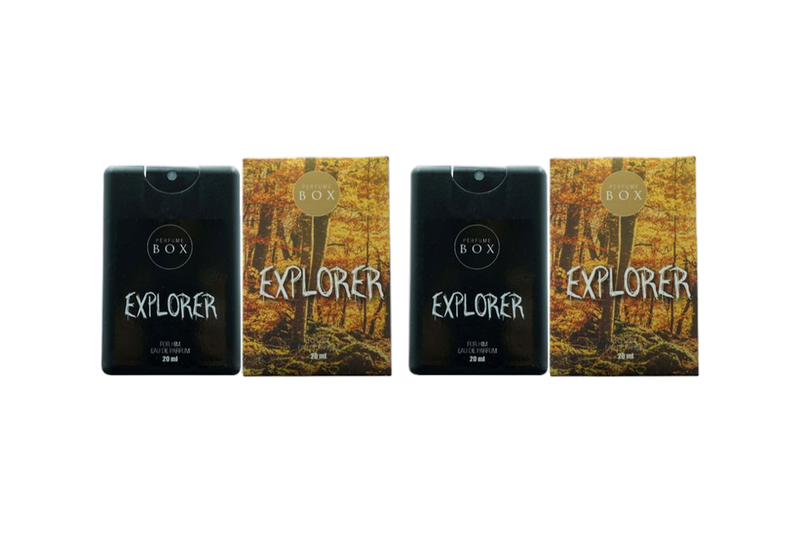 Perfume Box Explorer For Him Cologne Pocket size Set of 2