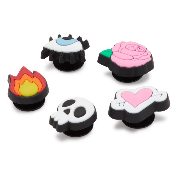 Crocs - Hand Drawn Symbols Plug Jibbitz - 5 Pack