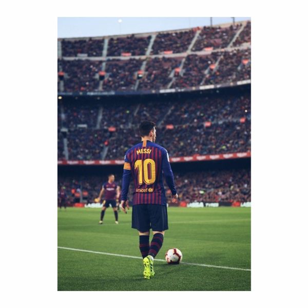 Lionel Messi Barca - A1 Poster