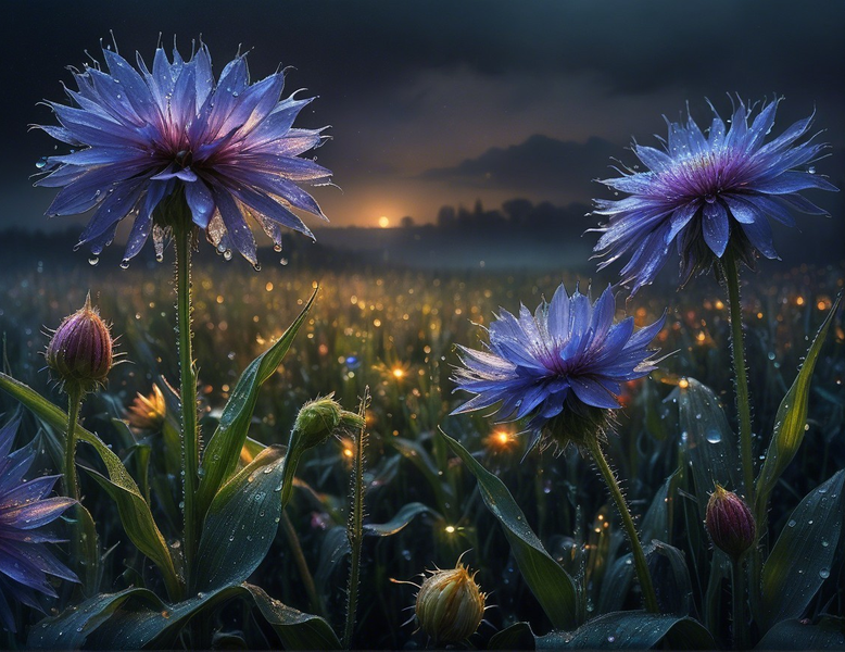 Modern Canvas Wall Art Home Decor - Morning Dew
