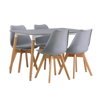 Dining Suite / Set - Dining Table with Four Padded Chairs