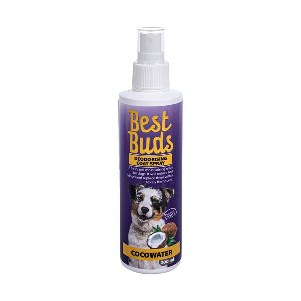 Best Buds Dog Deodorising Coat Spray - Cocowater 200ml