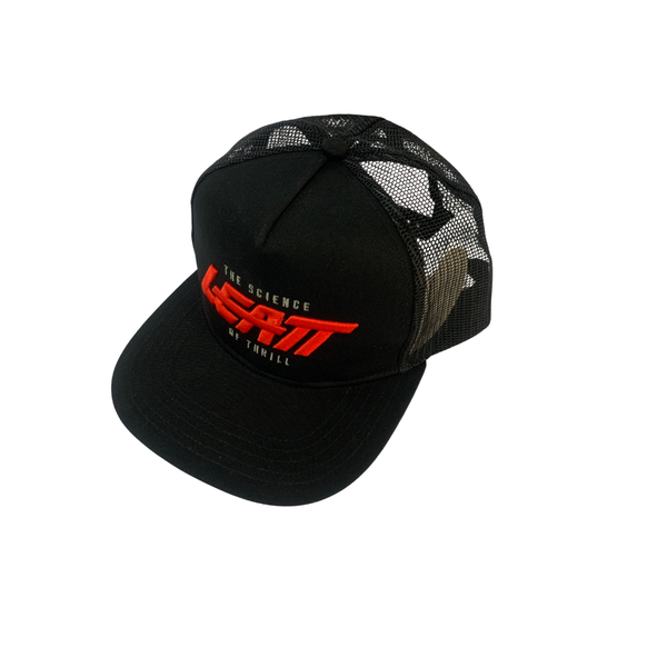 Leatt Science of Thrill Black Trucker Cap
