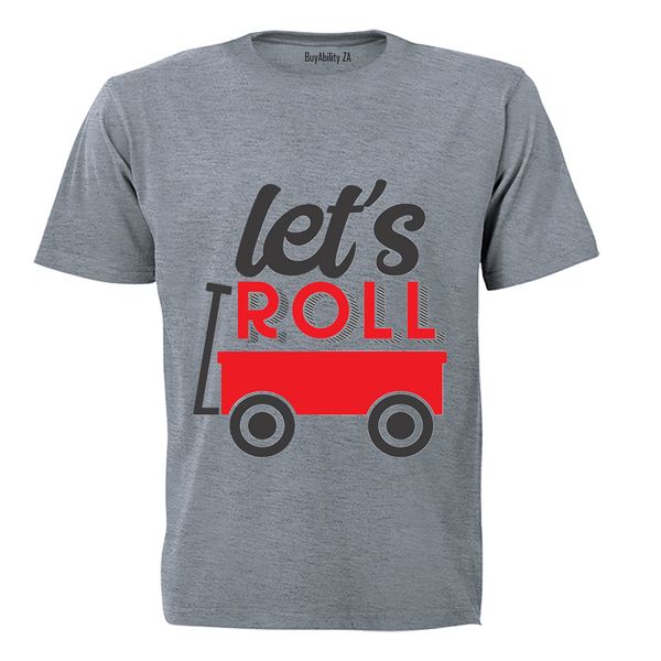 Let's Roll - Kids T-Shirt - White